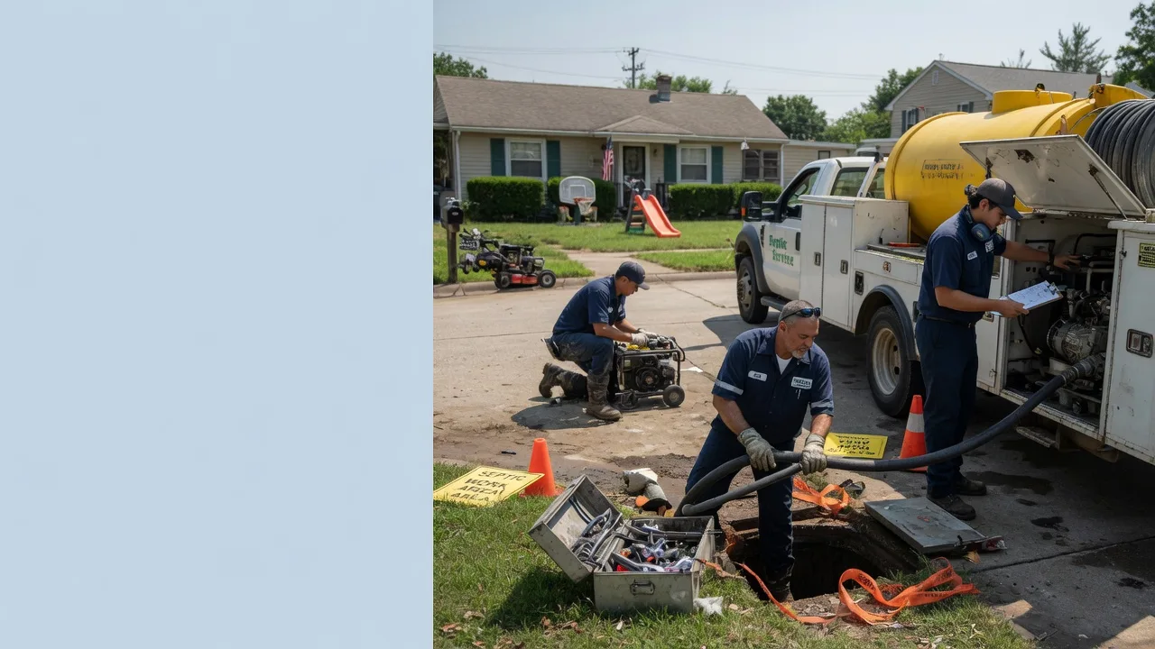 Septic Tank Pumping in Roseville, MI near me